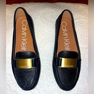 Calvin Klein Black Loafers - Size 8